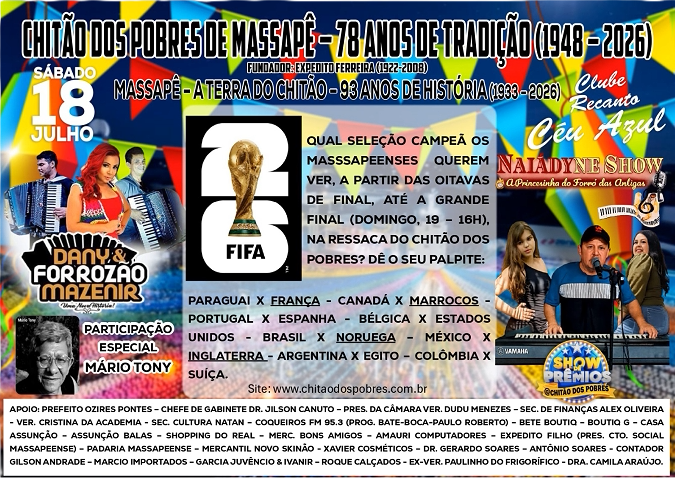 Cartaz da edição 2026